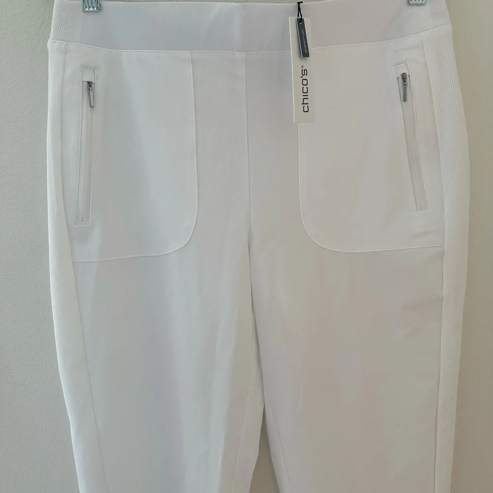 Chico's Zenergy Alabaster Pants - Picture 4 of 10